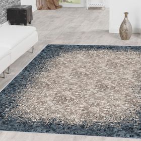 Rovigo Home RVG1647-HT246 Dijital Baskı Kaymaz Taban 100x200 cm Salon Halı