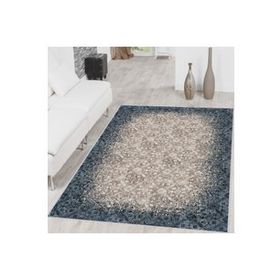 Rovigo Home RVG1647-HT246 Dijital Baskı Kaymaz Taban 100x200 cm Salon Halı