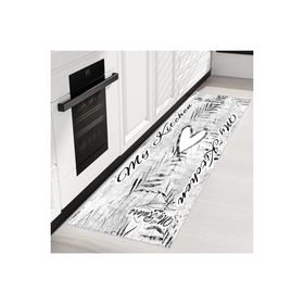 Rovigo Home RVG2040 Dijital Baskı Kaymaz Taban 80X200 cm Mutfak Halı