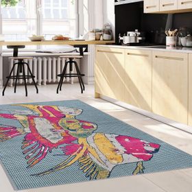 Rovigo Home RVG2044 Dijital Baskı Kaymaz Taban 160X230 cm Mutfak Halı