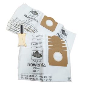 Rowenta Quadron 4x4 Kağıt Toz 10 Adet Süpürge Torbası