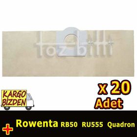 Rowenta RB50 RU555 Quadron Süpürge Toz Torbası