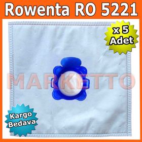 Rowenta RO 5221 Compacteo Ergo 5 Adet Uyumlu Süpürge Toz Torbası