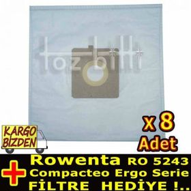 Rowenta RO 5243 Compacteo Ergo Süpürge Torbası