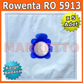 Rowenta RO 5913 Silence Force Extreme 5 Adet Uyumlu Süpürge Toz Torbası