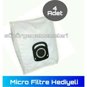 Rowenta RO 6383 Silence Force 4A Hygiene 4 Adet Uyumlu Süpürge Toz Torba