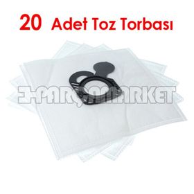 Rowenta RO 6477 RO 6481 Silence Force 4A 20 Adet Uyumlu Süpürge Toz Torbası