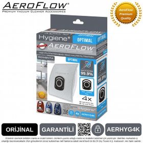 Rowenta RO6495EA Hygiene 4 Adet Uyumlu Süpürge Toz Torbası