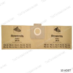 Rowenta RU 505 Aqua Robot 4x4 Toz 10 Adet Süpürge Torbası