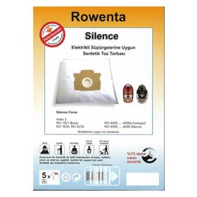 Rowenta Silence Elektrikli Süpürge 20 Adet Sentetik Toz Torbası