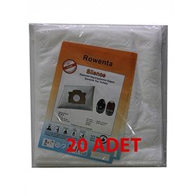 Rowenta Silence Elektrikli Süpürge 20 Adet Sentetik Toz Torbası
