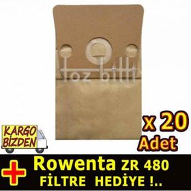 Rowenta ZR 480 Kağıt Toz Süpürge Torbası