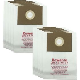 Rowenta ZR-76 Kağıt Toz 10 Adet Süpürge Torbası