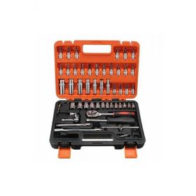 Rowermax ROWERMAX 53 PRC 53 Parça 1/4 Cırcırlı Lokma Anahtar Takımı Bits Uç Seti