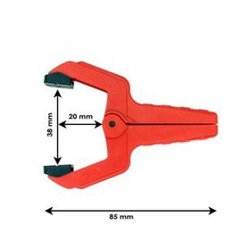 Rox 0147 2x38 mm Yaylı Mandal Tip Kıskaç İşkence