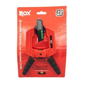 Rox 0150 70 mm Su Terazili Yaylı Mandal Tip Kıskaç İşkence