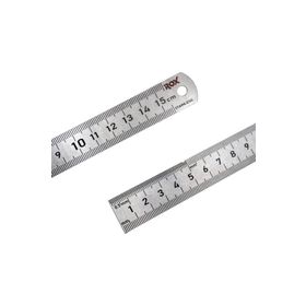 Rox 0198 Çift Taraflı 150 mm Çelik Cetvel