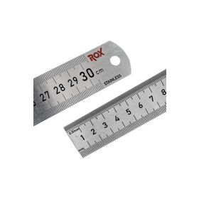 Rox 0199 Çift Taraflı 300 MM Çelik Cetvel