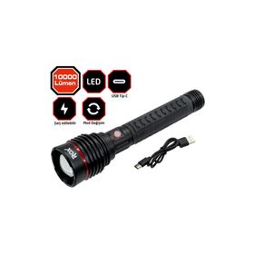 Rox 0209 1000 Lümen Şarjlı Led El Feneri