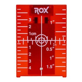 Rox 0273 104x74 mm Lazer İçin Görünürlük Arttırıcı Lazer Hedef Kartı Plakası