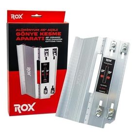 Rox 0288 Seramik İçin Alüminyum 45 inç Açılı Gönye Kesme Aparatı