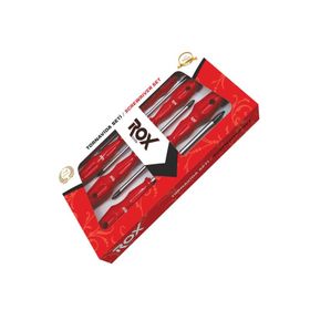 Rox 5 Parça Düz Tornavida Takımı