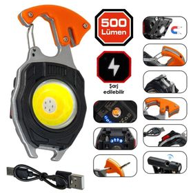 Rox 500 LMS Outdoor Şarjlı LED Fener