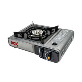 Rox Camping 0103 Ekstra Gaz Girişli Tekli Portatif Kamp Ocak