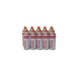 Rox Valfli Kartuş 227 gr 10 Adet Kamp Ocak Gazı