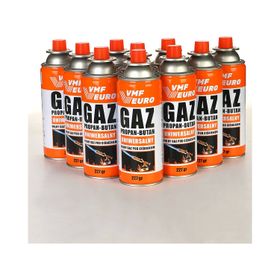 Rox Valfli Kartuş 227 gr 10 Adet Kamp Ocak Gazı