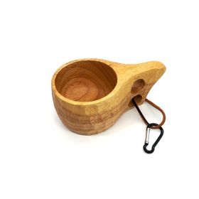 Rox Wood 001 Desenli Kuksa Ahşap Bardak