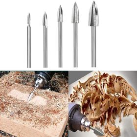 Rox Wood 0063 Dremel Uyumlu 5 Parça Gravür Ahşap Oyma Seti