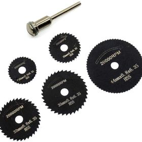 Rox Wood 0088 6 Parça Hss Gravür Makinası Mini Testere Seti