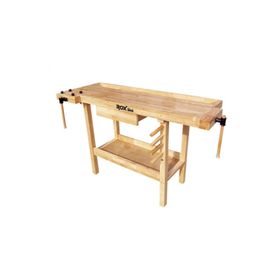 Rox Wood 0110 150 cm İki Mengeneli Hobi Ahşap Oyma Marangoz Çalışma Tezgahı