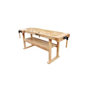 Rox Wood 0112 190 cm İki Mengeneli Hobi Ahşap Oyma Marangoz Çalışma Tezgahı