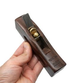 Rox Wood 140 mm Mujingfang Çift Oluklu Abanoz Rende
