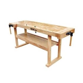Rox Wood 190 cm Çift Mengeneli Hobi Marangoz Tezgahı