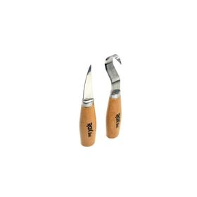 Rox Wood 2 Parça Kaşık Oyma Bıçak Seti