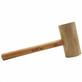 Rox Wood 25 cm Yatay Silindir Ahşap Tokmak