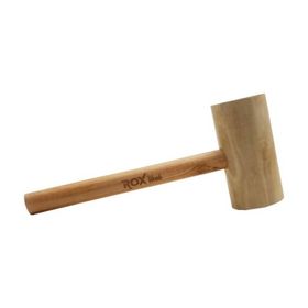 Rox Wood 25 cm Yatay Silindir Ahşap Tokmak