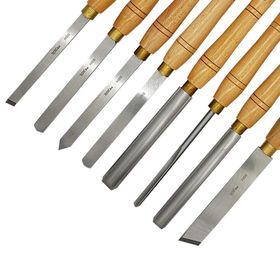 Rox Wood 8 Parça Ahşap Kutulu HSS Ahşap Torna Bıçak Seti