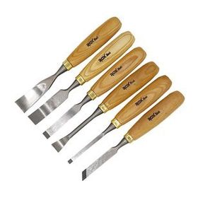 Rox Wood 9097 12 Parça Ahşap Kutulu Ahşap Oyma İskarpela Seti