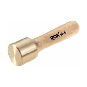 Rox Wood Carving Mallet 280 gr Pirinç Başlı Tokmak