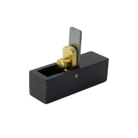 Rox Wood Mujingfang Diş Açma 73 mm Mini Abanoz Enstrüman Rende