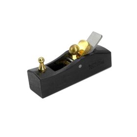 Rox Wood Mujingfang Düz 80 mm Mini Abanoz Enstrüman Rende
