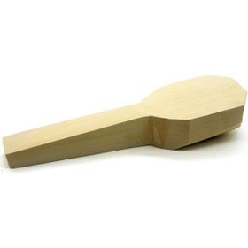 Rox WoodŞimşir 6x23x4 cm Projelik Kaşık Şablonlu Ham Ağaç
