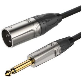 Roxtone RX-K13105 XLR Erkek-6.3 mm 5 m Mono Jaklı Kablo