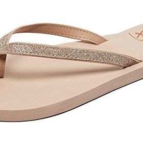 Roxy Arjl100673 Bej Kadın Parmak Arası Terlik