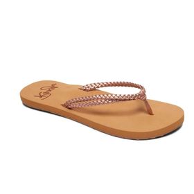 Roxy Costas II Pembe Altın Kadın Sandaleti