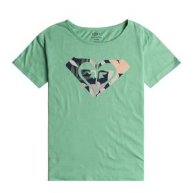 Roxy ERGZT04039-GHW0 Yeşil Day And Night Çocuk Günlük Stil T-Shirt